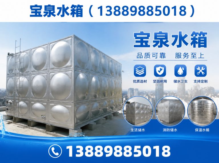 铁西区不锈钢水箱展示图